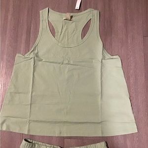 NEW Madewell pajama set size M